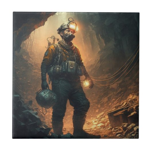 Dangerous Mines Tegeltje (Voorkant)