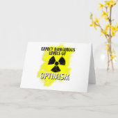 dangerous Optimism Kaart (Gele Bloem)