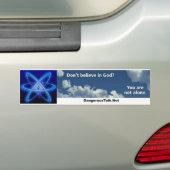 Dangerous Talk Bumpersticker (Op auto)