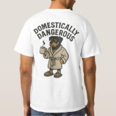 dangerously domesticated t-shirt (Achterkant)
