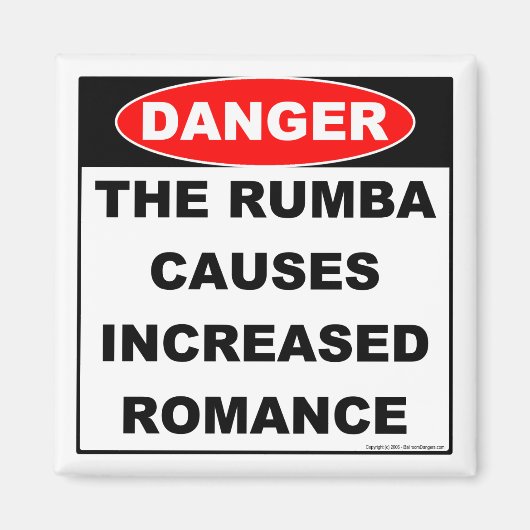 Dangers Rumba Magnet (Devant)