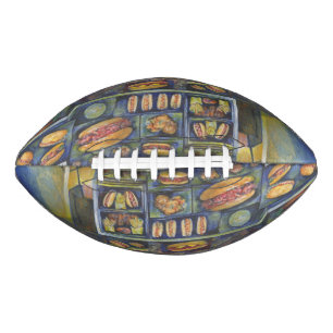 Danglijk dicht bij de vlaag american football