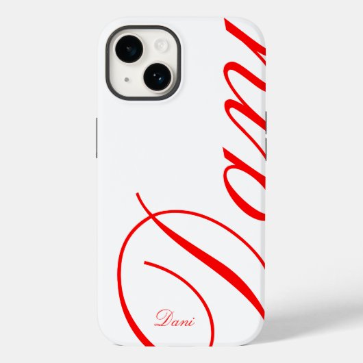 Dani - beau coque iphone (Verso)