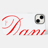 Dani - beau coque iphone (Verso (horizontal))