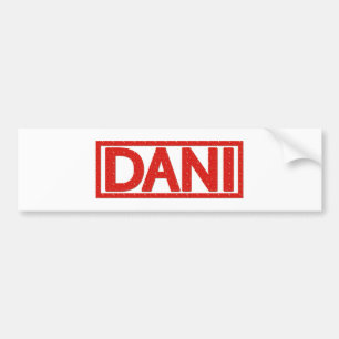 Dani Stamp Bumpersticker