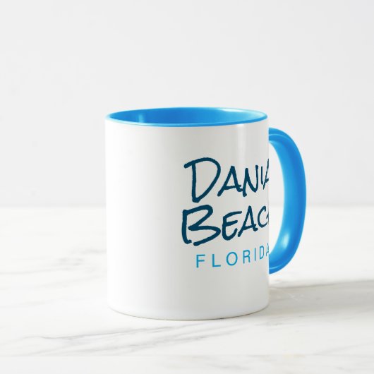 Dania Beach Floride Café Mug (Devant droit)