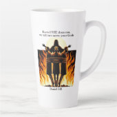 Daniel 3:18 Latte Mug - Uplifting Faith Collection (Droite)