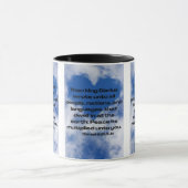 Daniel 6:25 KJV Bible Verse Pic Mug Deux Tons (Centre)