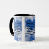 Daniel 6:25 KJV Bible Verse Pic Mug Deux Tons (Devant gauche)