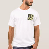 Daniel Bernoulli, van het Bernoulli-beginsel T-shirt (Voorkant)