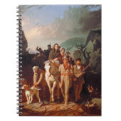 Daniel Boone begeleidt kolonisten Notitieboek (Voorkant)