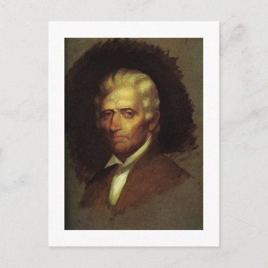 Daniel Boone Briefkaart (Voorkant)