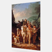 Daniel Boone escortant des colons (Angle)