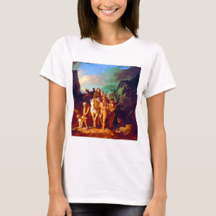 Daniel Boone escorting Settlers in Cumberland Gap T-shirt