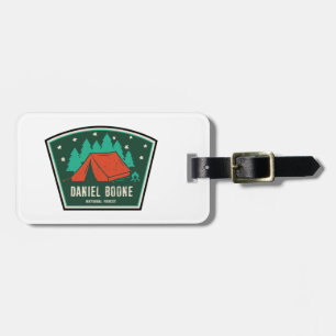 Daniel Boone National Forest Camping Bagagelabel