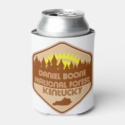 Daniel Boone National Forest Kentucky Blikjeskoeler (Blikje Voorkant)