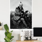 Daniel Boone Poster (Thuiskantoor)