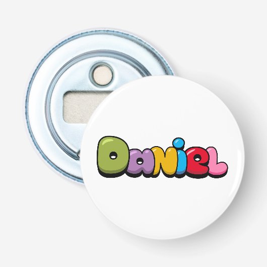 Daniel Button Flesopener (Voorkant)