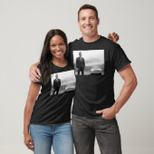 Daniel Craig, zwart en wit,  kunst Klassiek T-shirt (Unisex)