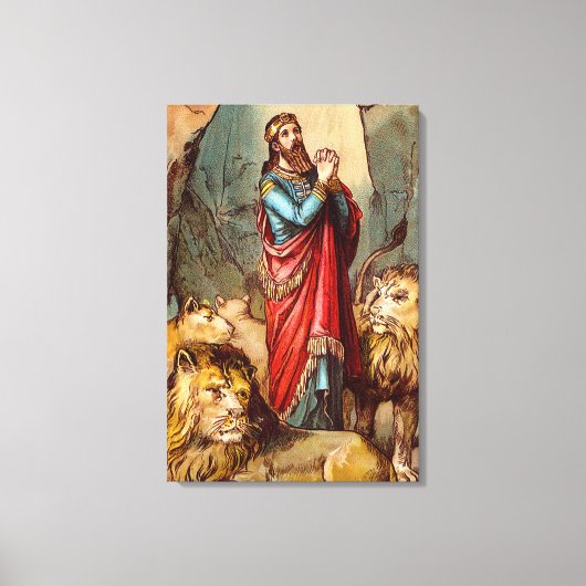 Daniel dans la toile de fond du lion (Recto)