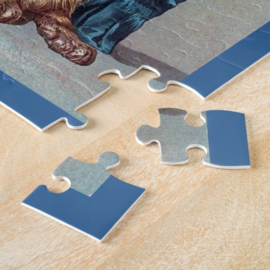 Daniel dans le puzzle de repaire de lions (Côté)