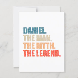 Daniel De Man De Mythe De Legende Briefkaart