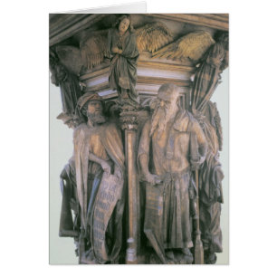 Daniel et Isaïe dans le conflit, piédestal