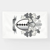 Daniel Family Crest Coat of Arms Spandoek (Horizontaal)
