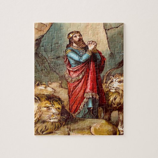 Daniel in de den Puzzle Design 2 van de leeuw Legpuzzel (Verticaal)