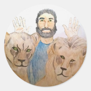 Daniel in de Leeuwen' Den II Stickers