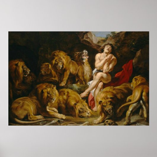 DANIEL IN DE LIONS DEN POSTER (Voorkant)