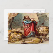 Daniel in het briefkaart van de leeuw (Voorkant / Achterkant)