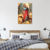Daniel in het den Wrapped Canvas van de leeuw (Insitu (Slaapkamer))