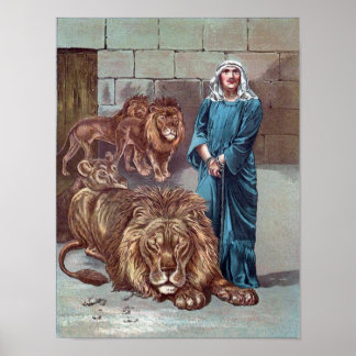 Daniel in het Poster Lions Den