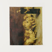 Daniel in the Lions' Den, 1872 by Briton Riviere Wandkleed (Voorkant)