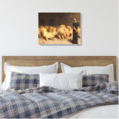 Daniel in the Lions Den 1872, ingediend door Brito Canvas Afdruk (Insitu (Slaapkamer))