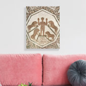 Daniel in the Lions' Den 2 Canvas Afdruk (Insitu (Woonkamer))