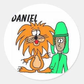 Daniel in The Lion's Den Stickers