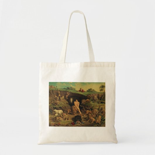 Daniel in the Lions' Den Tote Bag (Voorkant)