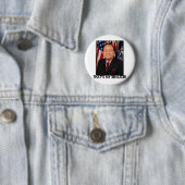 Daniel Inouye, dat is mijn senator. Ronde Button 5,7 Cm (In situ)