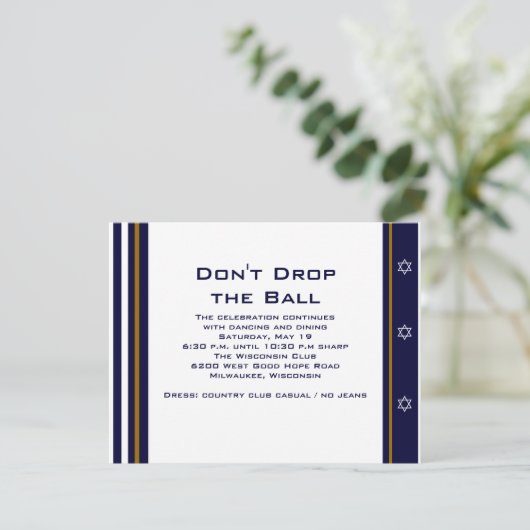 Daniel Jake Custom Kaart (Staand voorkant)