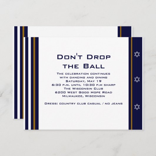 Daniel Jake Custom Kaart (Voorkant / Achterkant)