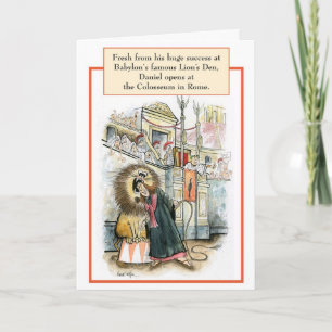 Daniel Lion Biblical Birthday Card Kaart