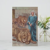 Daniel Lions Den Briefpapier (Staand voorkant)