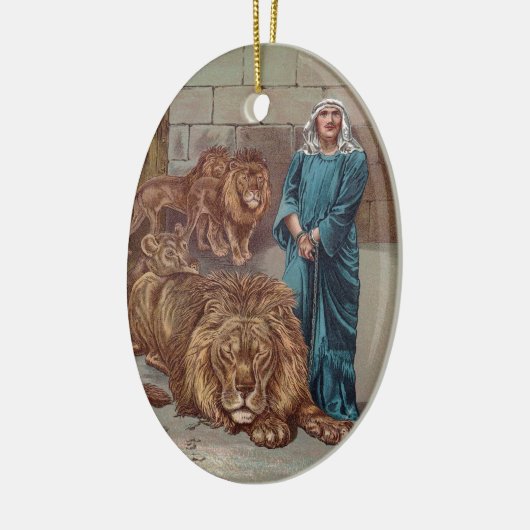 Daniel Lions Den Keramisch Ornament (Links)