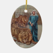 Daniel Lions Den Keramisch Ornament (Voorkant)