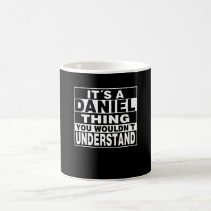 DANIEL-naam persoonlijke cadeautjes Koffiemok