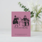 Daniel (Olden) Day Lewis Briefkaart (Staand voorkant)