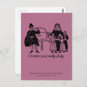 Daniel (Olden) Day Lewis Briefkaart (Voorkant / Achterkant)