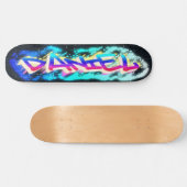 DANIEL Personnalisé Customisé Graffiti Skateboard (Horz)